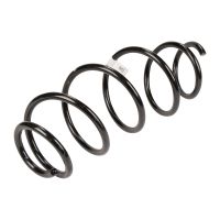 Coil spring in front