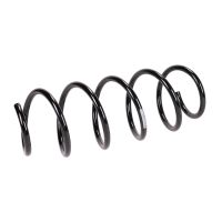 Coil spring in front