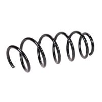 Coil spring in front