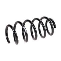 Coil spring in front