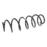 Coil spring in front
