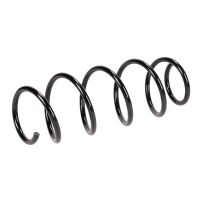 Coil spring in front