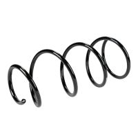 Coil spring in front