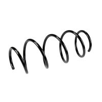 Coil spring in front