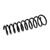 Coil spring in front
