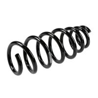 Coil spring in front