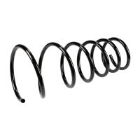 Coil spring in front