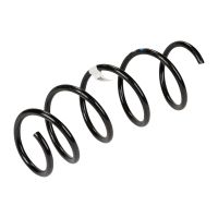 Coil spring in front