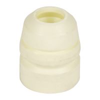 Rubber stop at the front