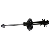 Shock absorber front gas pressure