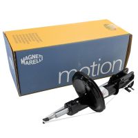 Shock absorber front gas pressure