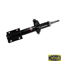 Shock absorber front gas pressure