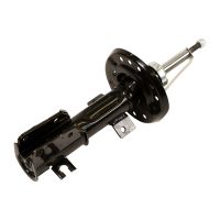 Shock absorber front gas pressure