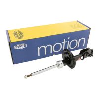 Shock absorber front gas pressure