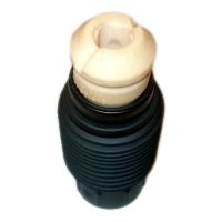 Bump stop with collar front