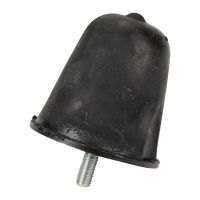 Stop buffer for rear axle