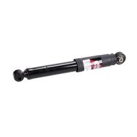 Shock absorber rear gas pressure