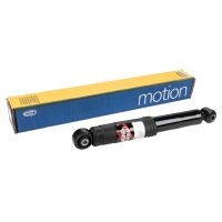 Shock absorber rear gas pressure