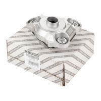 Shock absorber bearing aluminum rubber bearing on the left