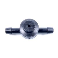 Connector with valve washer jet