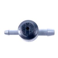 Connector with valve washer jet