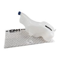 Windshield washer container with lid