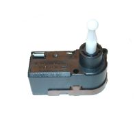 Motor for headlamp height adjustment