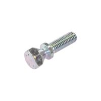 Breakaway screw ignition lock white M8