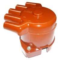 Distributor cap inclined outlets distributor