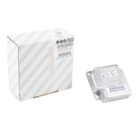 Control unit for air bag in knee area