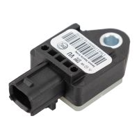 Control device encoder for the air bag front in knee area