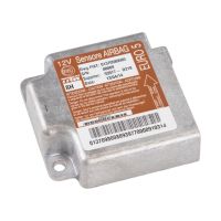 Control unit for the airbag on the front side