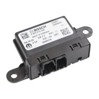 Control unit for the parking sensors