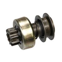 Starter freewheel with pinion
