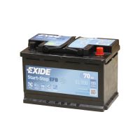 Battery SST EFB 70 AH 720A EXIDE stop start technology