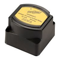 Battery cut-off relay single battery