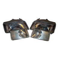 Set of headlamps with indicator lights