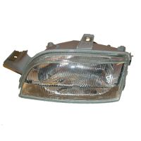 Headlamp front left H1 H1 reproduction black