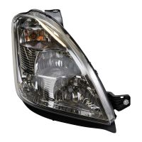 Headlight right complete