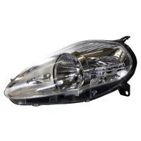 Headlamp front left silver