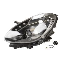 Front left headlight H7 / H1 titanium
