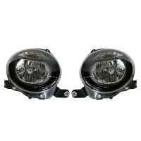 Set of main headlights Black Line