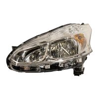 Headlight left halogen original PSA