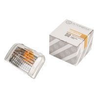 Right-hand indicator cap in the mirror for 16-watt indicators, with orange cap inside.