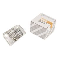 Left indicator lens in mirror for 16-watt indicators