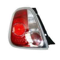 Rear light left white border
