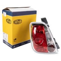 Rear light left white border