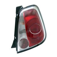 Rear light right black border