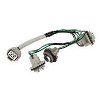 Tail light cap with E-part on the left