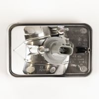 Rear fog light on the left